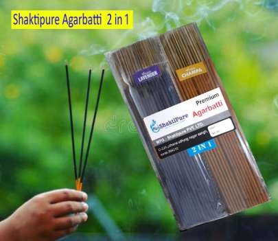 Premium Agarbatti 2 In 1 Two fragrance in One packet